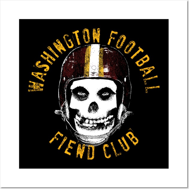 WASHINGTON FOOTBALL FIEND CLUB Wall Art by unsportsmanlikeconductco